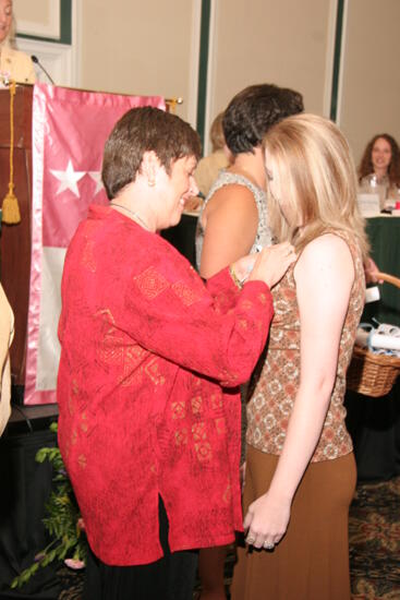 Phi Mus Receiving Pins at Thursday Convention Session Photograph 1, July 13, 2006 (image)