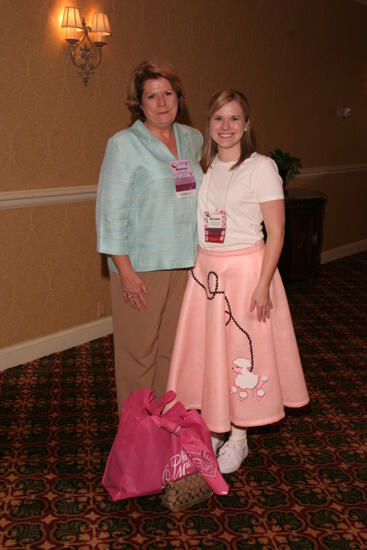 Barbara Scott and Kristin Jordan at Convention Photograph 1, July 13, 2006 (image)