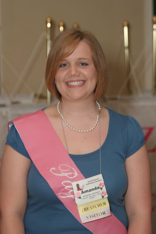 Amanda Johnson at Thursday Convention Session Photograph, July 13, 2006 (Image)
