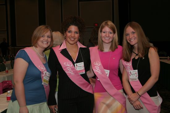 Johnson, Abdalah, Gentry, and Yates at Thursday Convention Session Photograph, July 13, 2006 (image)