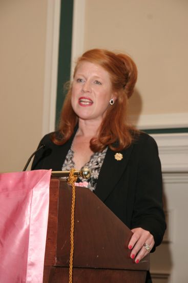 Margaret Hyer Speaking at Thursday Convention Session Photograph 2, July 13, 2006 (image)