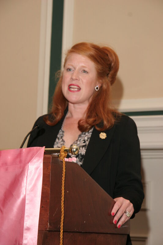 Margaret Hyer Speaking at Thursday Convention Session Photograph 2, July 13, 2006 (Image)