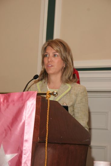 Melissa Walsh Speaking at Thursday Convention Session Photograph 1, July 13, 2006 (image)