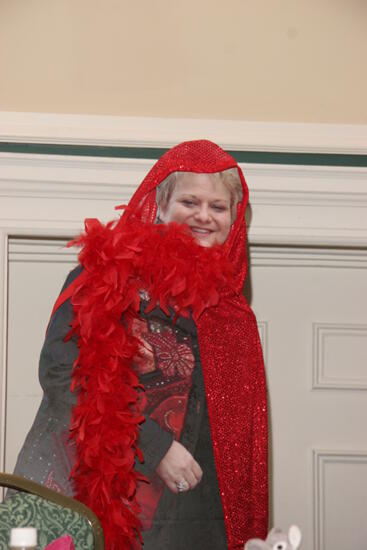 Cardboard Image of Kathy Williams at Thursday Convention Session Photograph, July 13, 2006 (image)