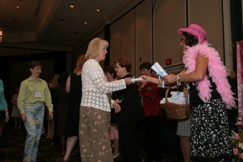 Phi Mus Receiving Awards at Thursday Convention Session Photograph 2, July 13, 2006 (Image)