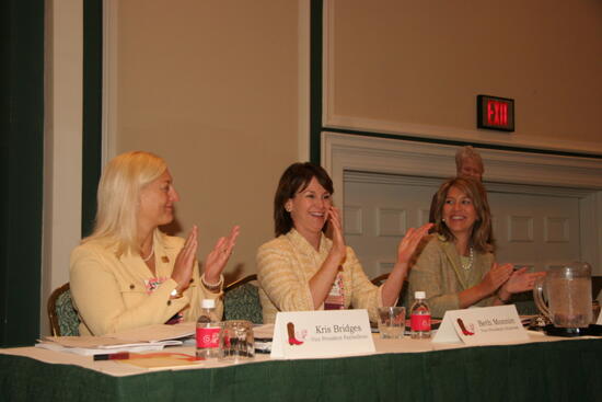 Bridges, Monnin, and Walsh at Thursday Convention Session Photograph 2, July 13, 2006 (image)