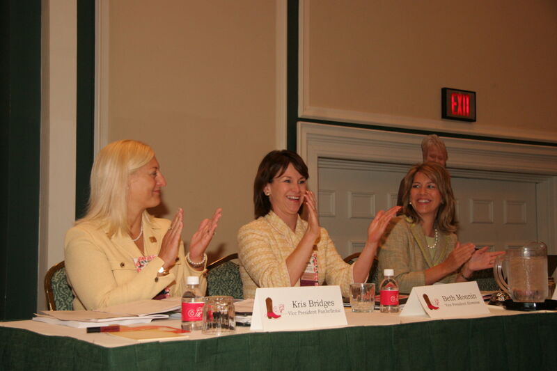 Bridges, Monnin, and Walsh at Thursday Convention Session Photograph 2, July 13, 2006 (Image)