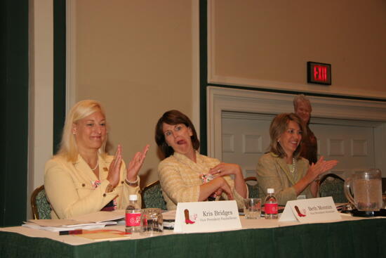 Bridges, Monnin, and Walsh at Thursday Convention Session Photograph 1, July 13, 2006 (image)