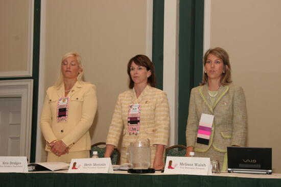 Bridges, Monnin, and Walsh at Thursday Convention Session Photograph 3, July 13, 2006 (image)