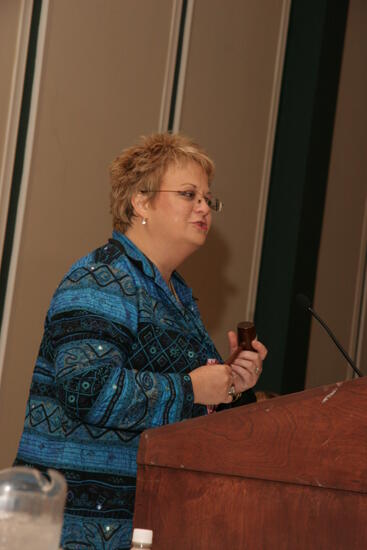 Kathy Williams Speaking at Thursday Convention Session Photograph 3, July 13, 2006 (image)