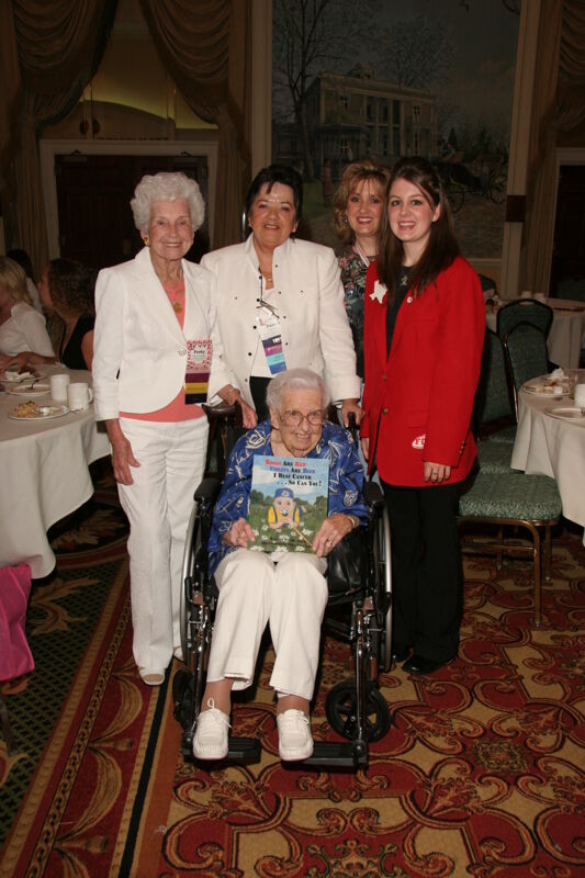 July 2006 Five Phi Mus With Children's Book at Convention Photograph 2 Image