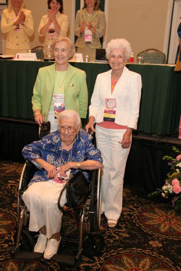 Lamb, Hughes, and Campbell at Thursday Convention Session Photograph, July 13, 2006 (image)