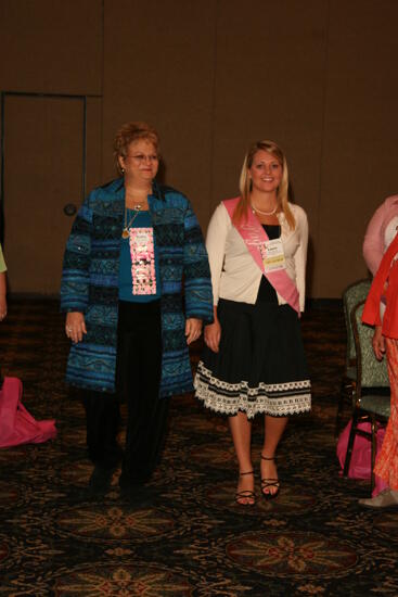 Kathy Williams and Laura D'Antoni in Thursday Convention Session Procession Photograph, July 13, 2006 (image)