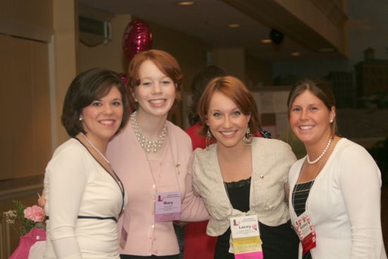 Unidentified, Bohl, Hanson, and Jones at Thursday Convention Session Photograph, July 13, 2006 (image)