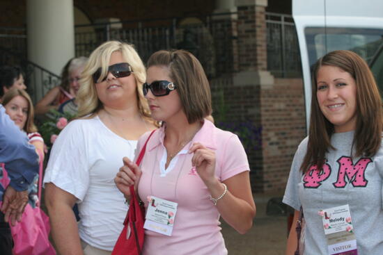 Prince, Cornutt, and Caffman Before Convention Mansion Tour Photograph 2, July 2006 (image)