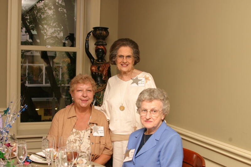 Mann, Wallem, and Winsett at Convention 1852 Society Luncheon Photograph, July 8-11, 2004 (Image)