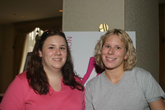 Two Unidentified Phi Mus at Convention Photograph 5, July 8, 2004 (image)