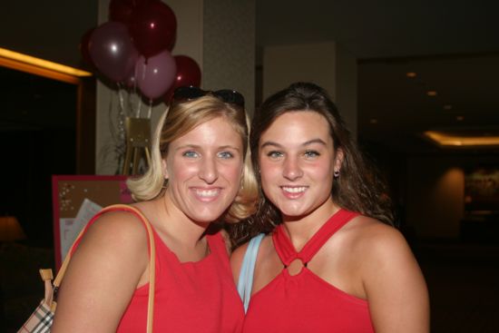 Two Unidentified Phi Mus at Convention Photograph 3, July 8, 2004 (image)