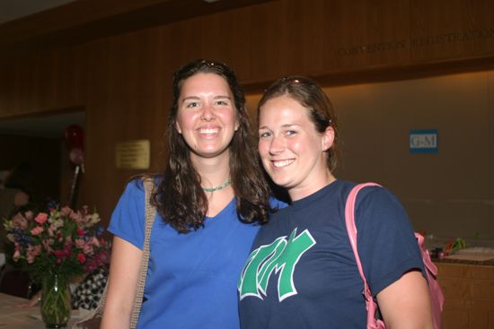 Two Unidentified Phi Mus at Convention Photograph 4, July 8, 2004 (image)