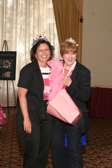 Mary Ganim and Dusty Manson at Convention Photograph, July 8, 2004 (image)