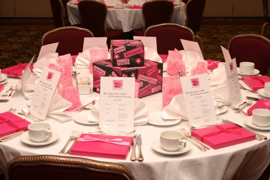 Convention Officer Appreciation Luncheon Table Photograph 1, July 8, 2004 (image)