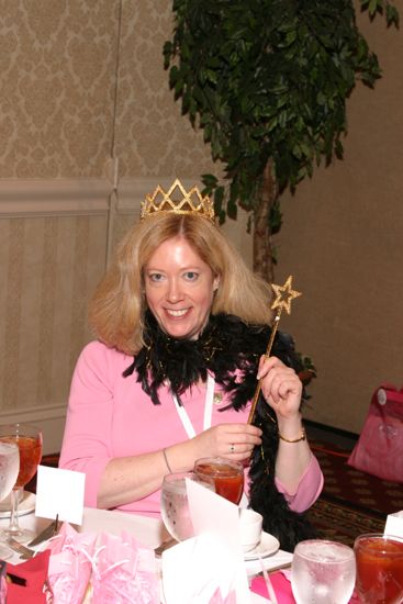 Cindy Lowden at Convention Officer Appreciation Luncheon Photograph, July 8, 2004 (image)