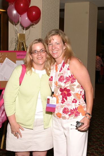 Two Unidentified Phi Mus at Convention Photograph 6, July 8, 2004 (image)