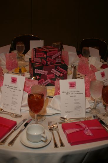 Convention Officer Appreciation Luncheon Table Photograph 2, July 8, 2004 (image)