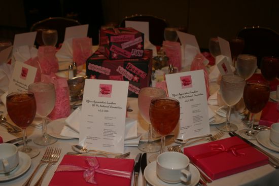 Convention Officer Appreciation Luncheon Table Photograph 3, July 8, 2004 (image)