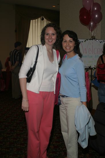 Two Unidentified Phi Mus at Convention Photograph 8, July 8, 2004 (image)