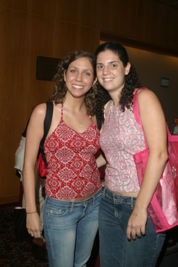 Two Unidentified Phi Mus at Convention Photograph 9, July 8, 2004 (image)