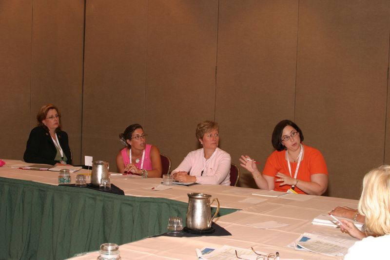 July 8 Four Phi Mus in a Meeting at Convention Photograph Image