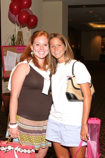 Two Unidentified Phi Mus at Convention Photograph 16, July 8, 2004 (image)