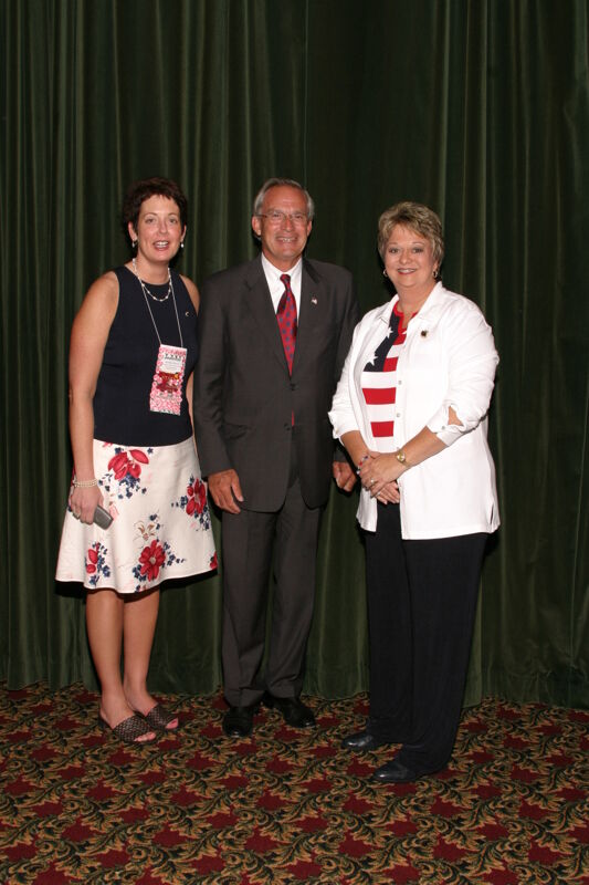 Wooley, Goss, and Williams at Convention Photograph 2, July 8, 2004 (Image)
