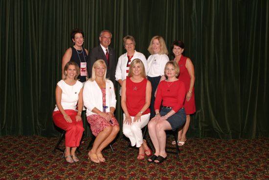 Wooley, Goss, and National Council at Convention Photograph 4, July 8, 2004 (image)