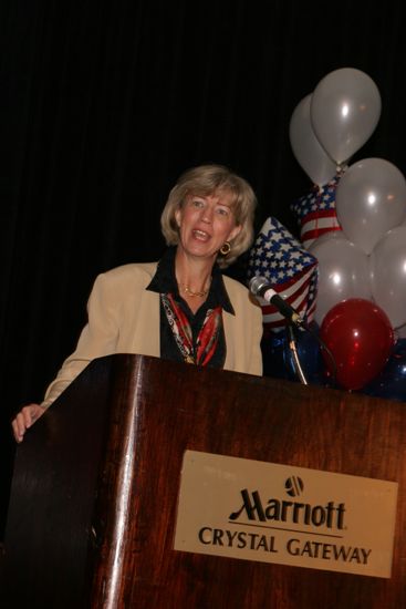 Gale Norton Speaking at Convention Photograph 3, July 8, 2004 (image)