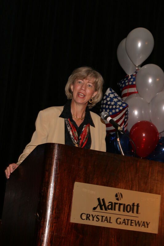 Gale Norton Speaking at Convention Photograph 3, July 8, 2004 (Image)