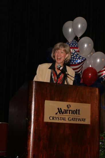 Gale Norton Speaking at Convention Photograph 4, July 8, 2004 (image)