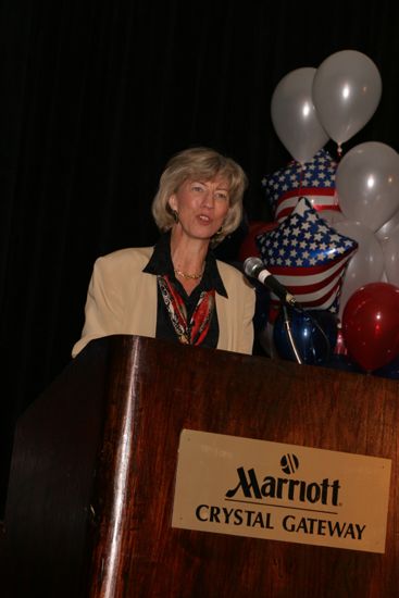 Gale Norton Speaking at Convention Photograph 2, July 8, 2004 (image)