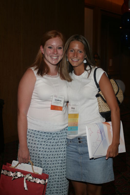 July 8 Lindsay Joyner and Meg Nunn at Convention Photograph Image