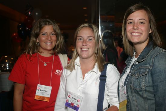 DeBord, Binder, and Conrad at Convention Photograph, July 8, 2004 (image)