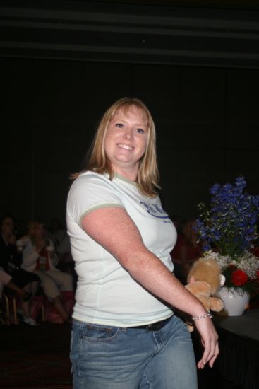 Unidentified Phi Mu in Convention Fashion Show Photograph 6, July 8, 2004 (image)