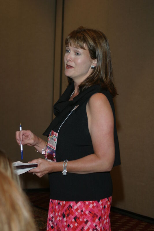 Lana Bulger at Convention Photograph, July 8, 2004 (Image)