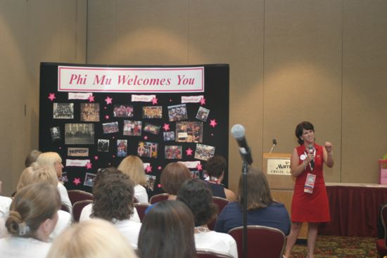 Beth Monnin Speaking at Convention Workshop Photograph 2, July 8, 2004 (image)