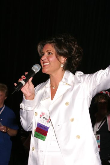 Misty Smith Speaking at Convention Photograph 2, July 8, 2004 (image)