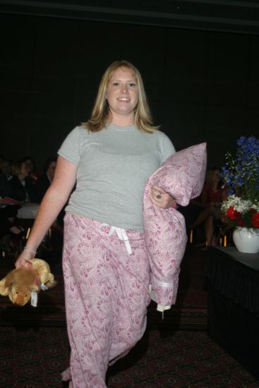 Unidentified Phi Mu in Convention Fashion Show Photograph 11, July 8, 2004 (image)