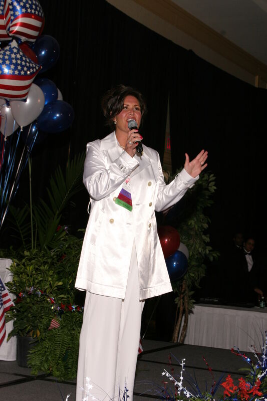 Misty Smith Speaking at Convention Photograph 3, July 8, 2004 (Image)