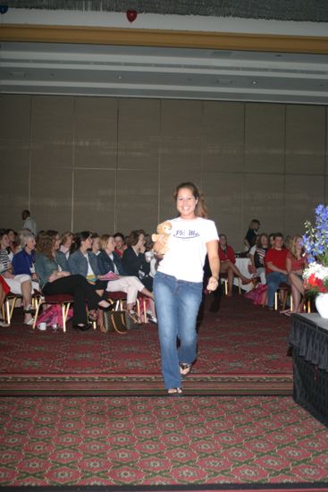 Unidentified Phi Mu in Convention Fashion Show Photograph 5, July 8, 2004 (image)