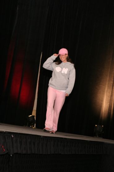 Unidentified Phi Mu in Convention Fashion Show Photograph 19, July 8, 2004 (image)