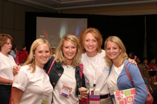 Griffin, Linville, Unidentified, and Farrar at Convention Photograph, July 8, 2004 (image)